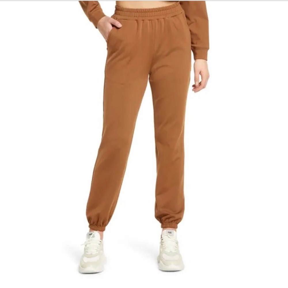 WeWoreWhat Brown Jogger Sweatpants Size Large Athleisure‎ Gorpcore Travel
